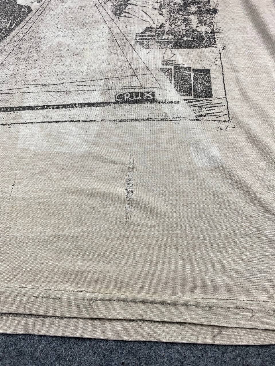Vintage vintage bauhaus utility clothing nice design tee Size US XXL / EU 58 / 5 - 6 Thumbnail