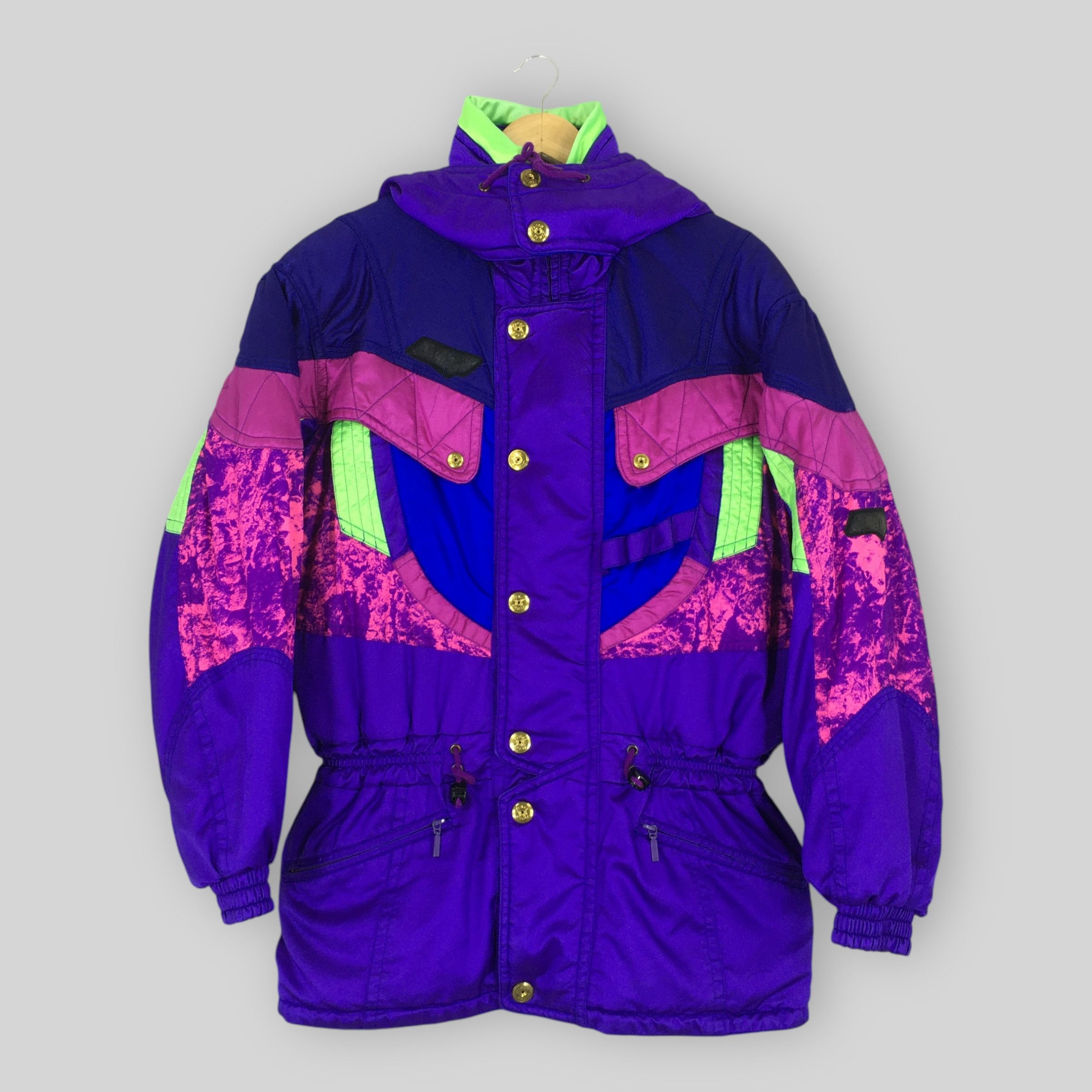 Japanese Brand × Vintage Vintage Esmix Japan Ski Wear Bomber Jacket Medium Size US M / EU 48-50 / 2 - 1 Thumbnail