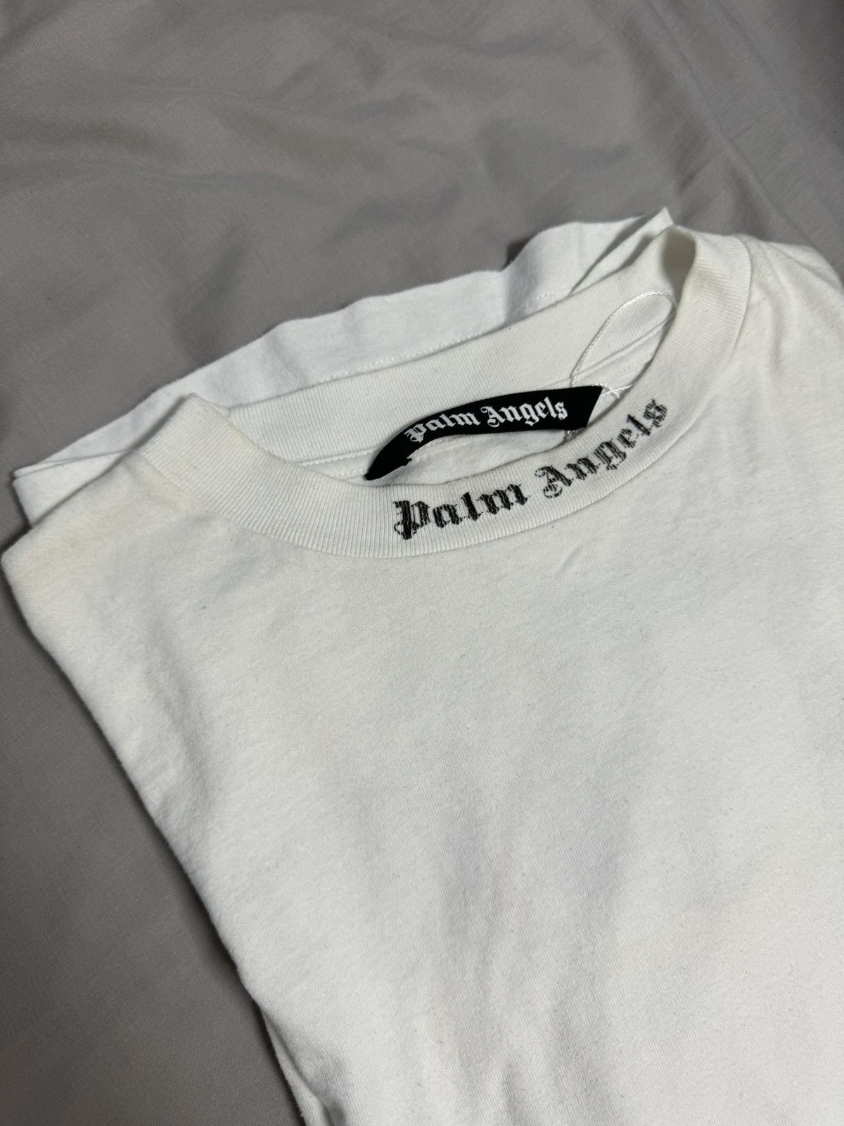 Palm Angels Logo Long Sleeves T-shirt Sweatshirt Size US L / EU 52-54 / 3 - 4 Thumbnail