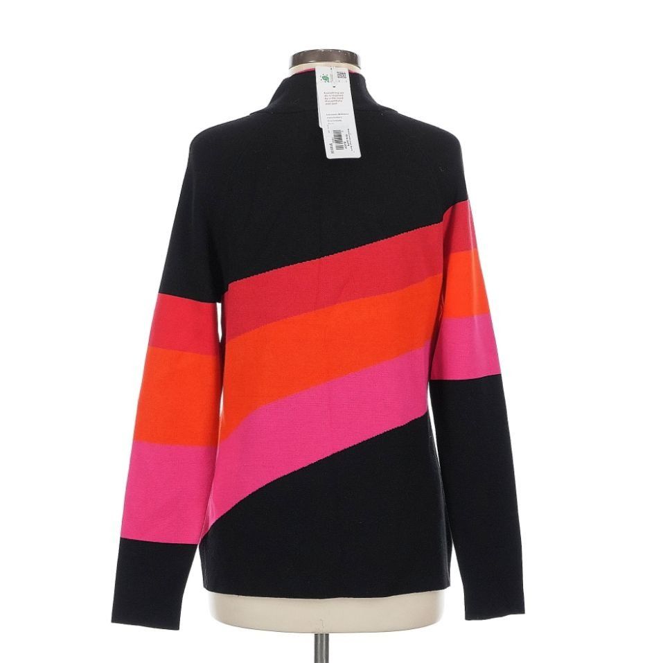 Other NWT Krimson Klover Cochran 1/4 Zip Sweater Black Color Block Size L / US 10 / IT 46 - 4 Thumbnail