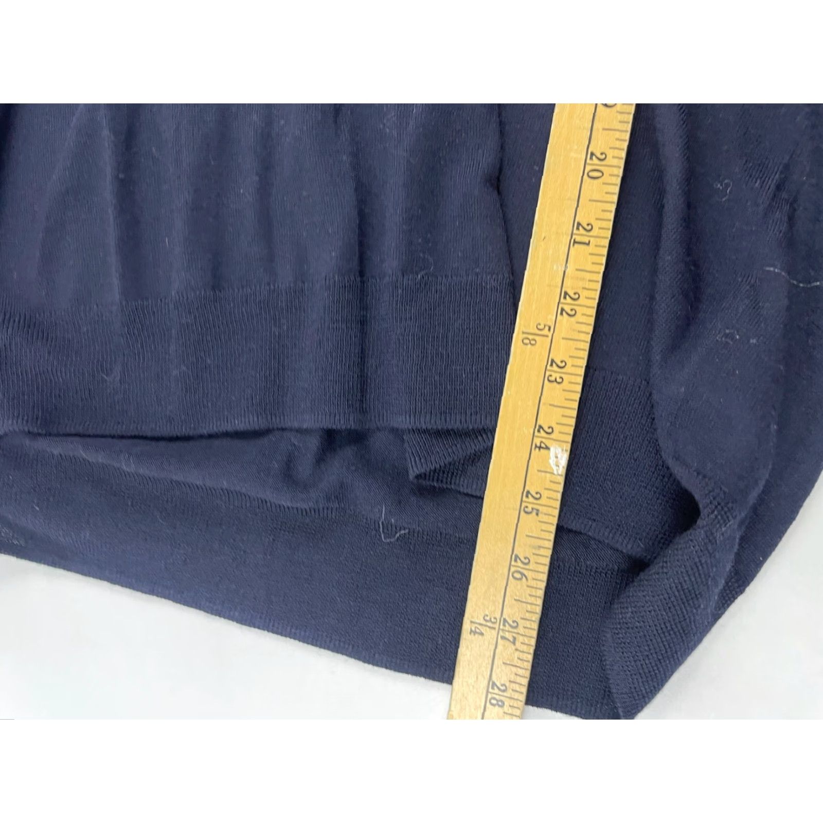Brooks Brothers Brooks Brothers Sweater, Brand Pullover, Sweater, Men L, Navy Blue, Wool Blend, Regular Fit, Long Sleeve, Boat Neck, Solid, Pullover, Adult Mens Size L / US 10 / IT 46 - 7 Thumbnail