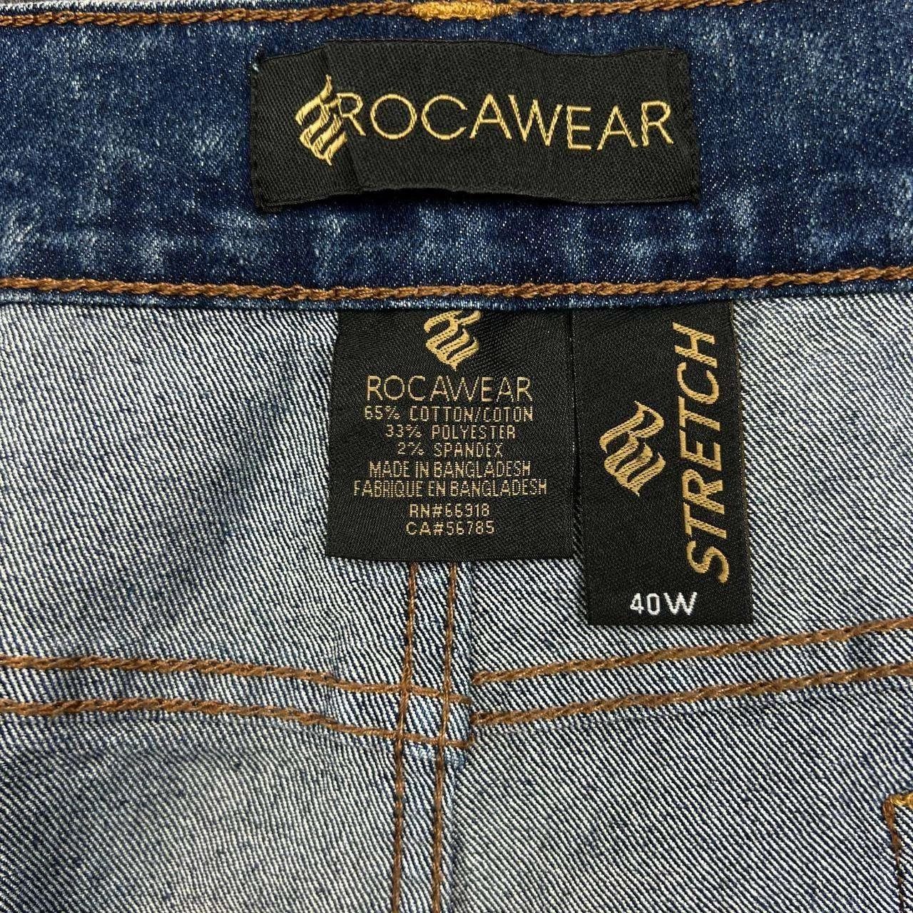 Rocawear Rocawear Shorts Men 40W Moto Jeans Stretch Denim Pockets Y2K Size US 40 / EU 56 - 7 Thumbnail