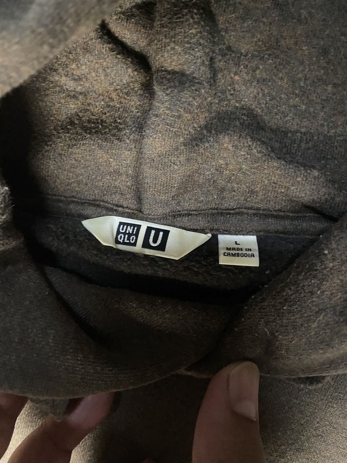 Lemaire Uniqlo U Lameire Faded Hoodies Size US L / EU 52-54 / 3 - 7 Thumbnail