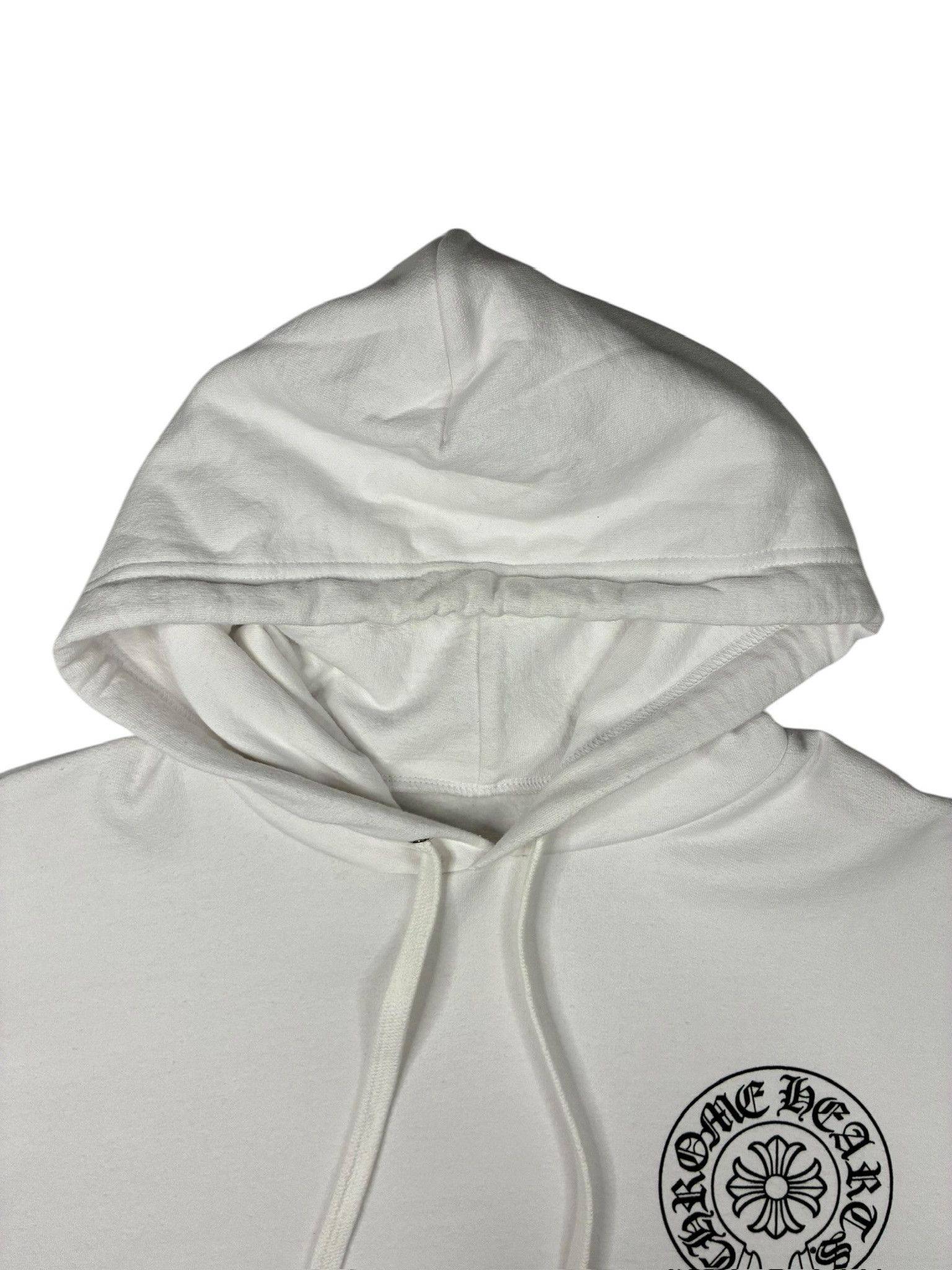 Chrome Hearts Chrome Hearts Miami Exclusive Horseshoe Hoodie 'White' Size US M / EU 48-50 / 2 - 3 Thumbnail