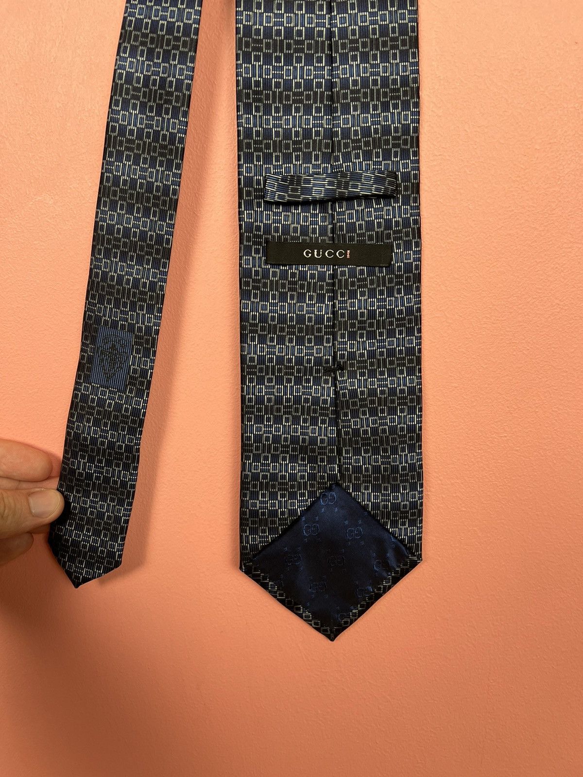 Gucci Gucci tie silk luxury streetwear Size ONE SIZE - 7 Thumbnail