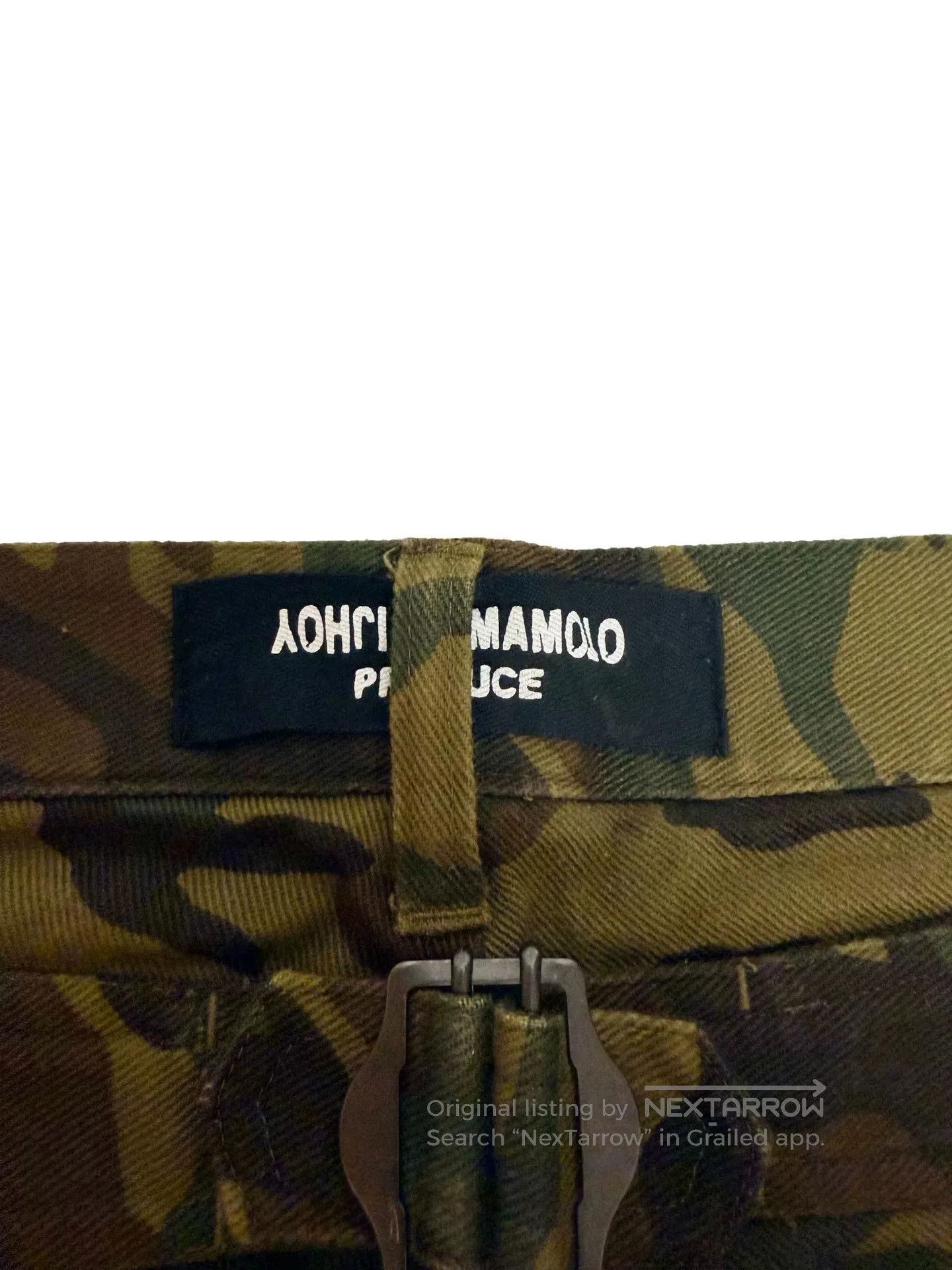 Yohji Yamamoto Yohji Yamamoto Pour Homme Camo Pants. Size US 28 / EU 44 - 5 Thumbnail