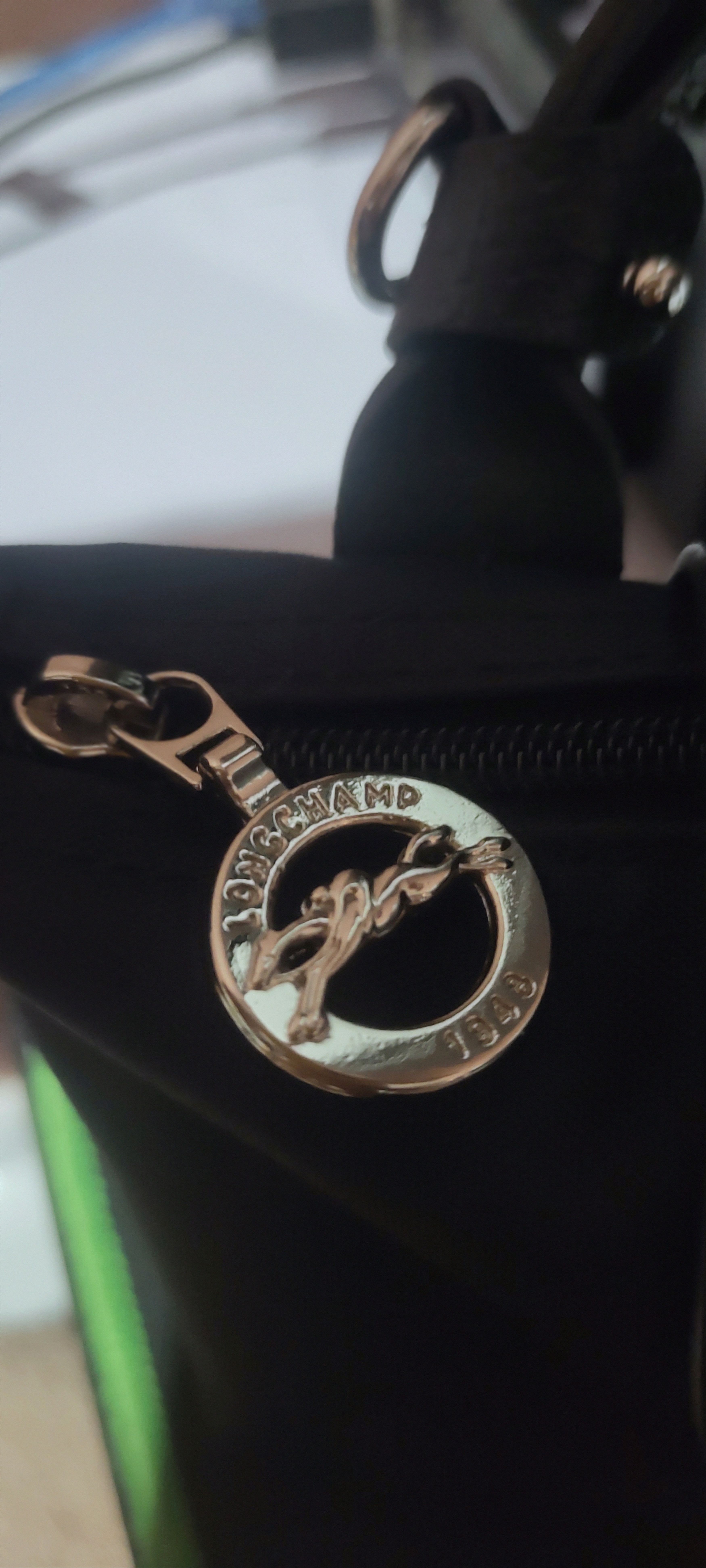 Longchamp × Vintage Longcham Le Pliage Black (xs) Size ONE SIZE - 4 Thumbnail