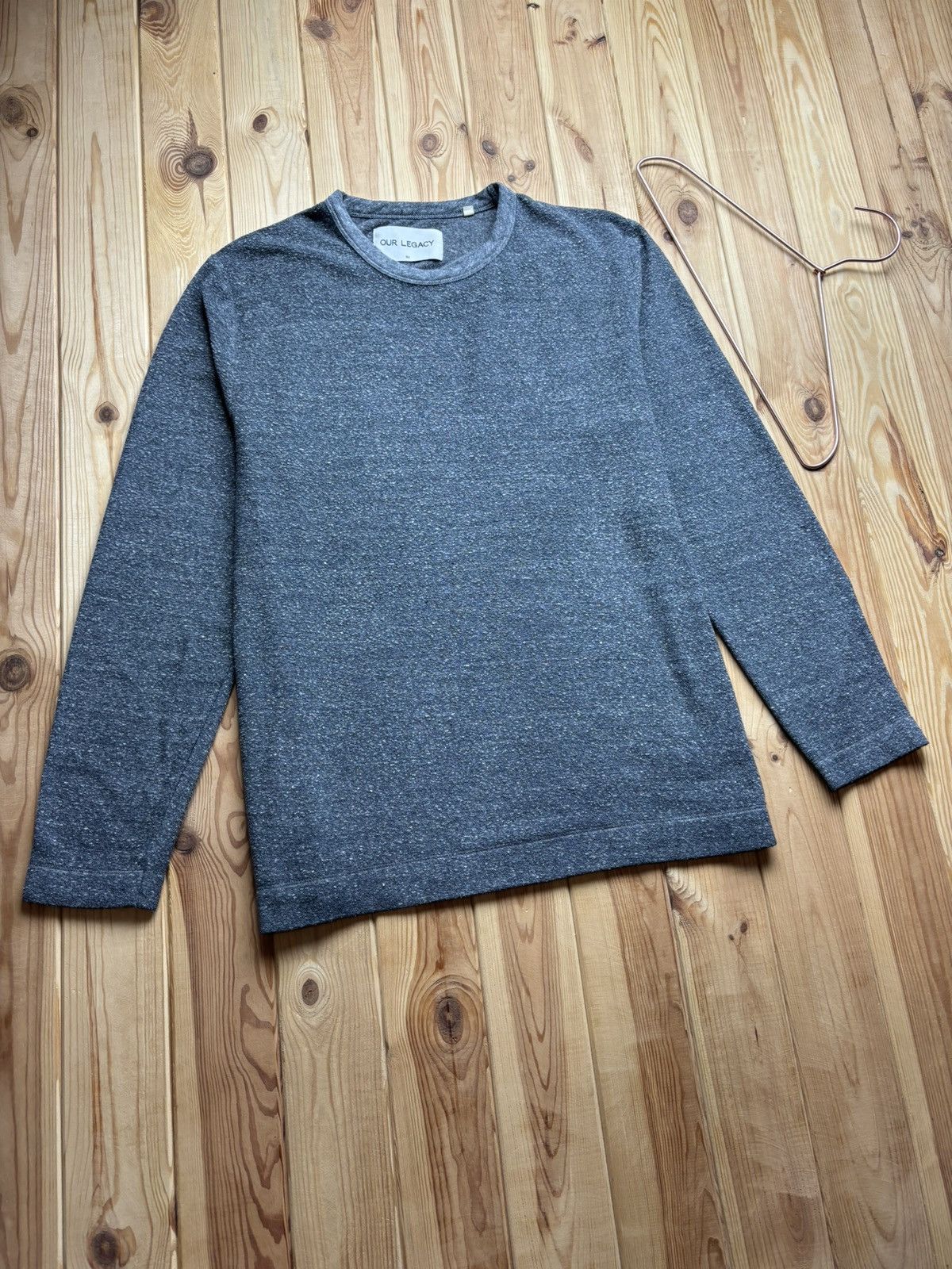 Our Legacy Our Legacy AW 15 Loop Light Sweat Longsleeve Size US M / EU 48-50 / 2 - 1 Thumbnail