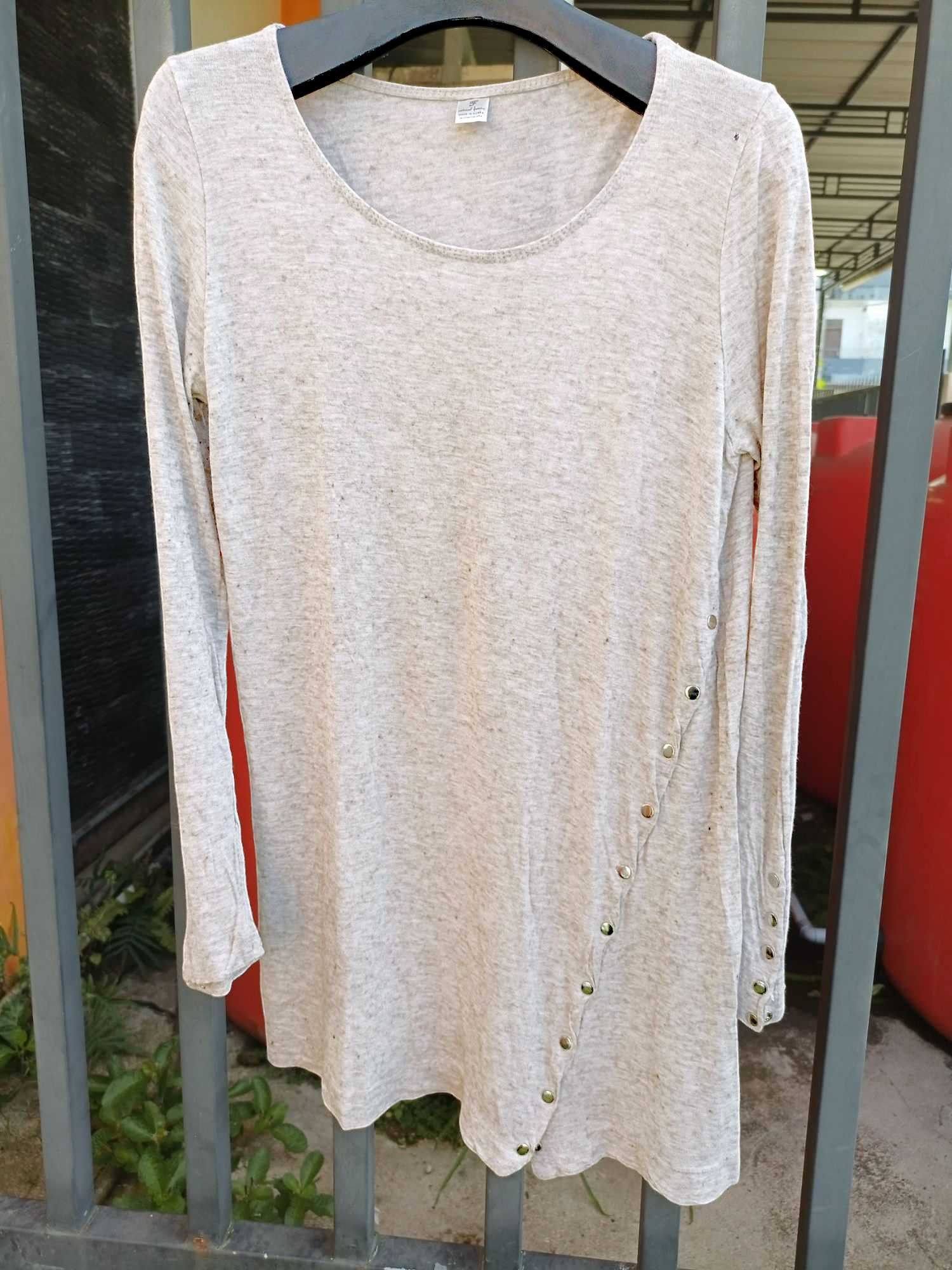 Japanese Brand "F" Asymmetrical Snap Button Longsleeve Size US M / EU 48-50 / 2 - 15 Thumbnail