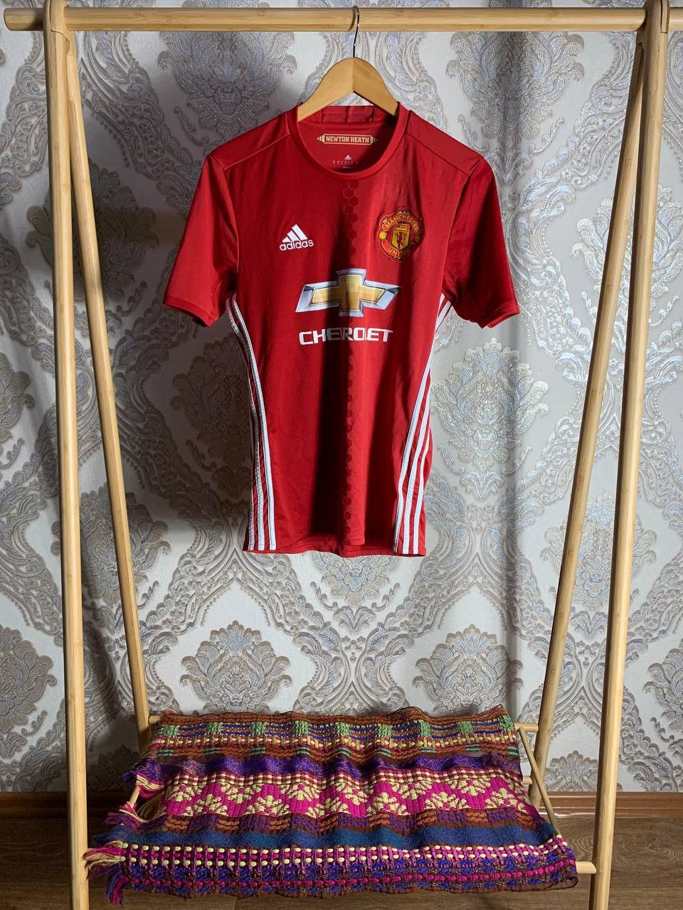 Adidas × Vintage VERY RARE ADIDAS FC MANCHESTER UNITED ENGLAND SOCCER JERSEY Size US S / EU 44-46 / 1 - 1 Thumbnail