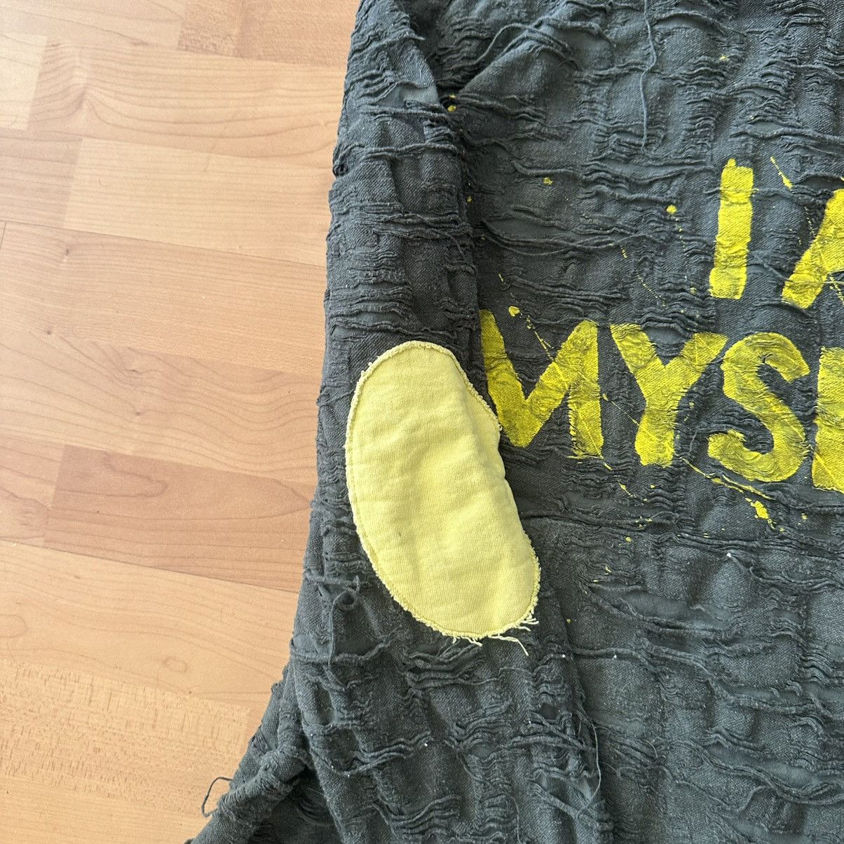 Other RARE Archive torn hoodie ,, I am myself ’’ Size m Size US M / EU 48-50 / 2 - 4 Thumbnail