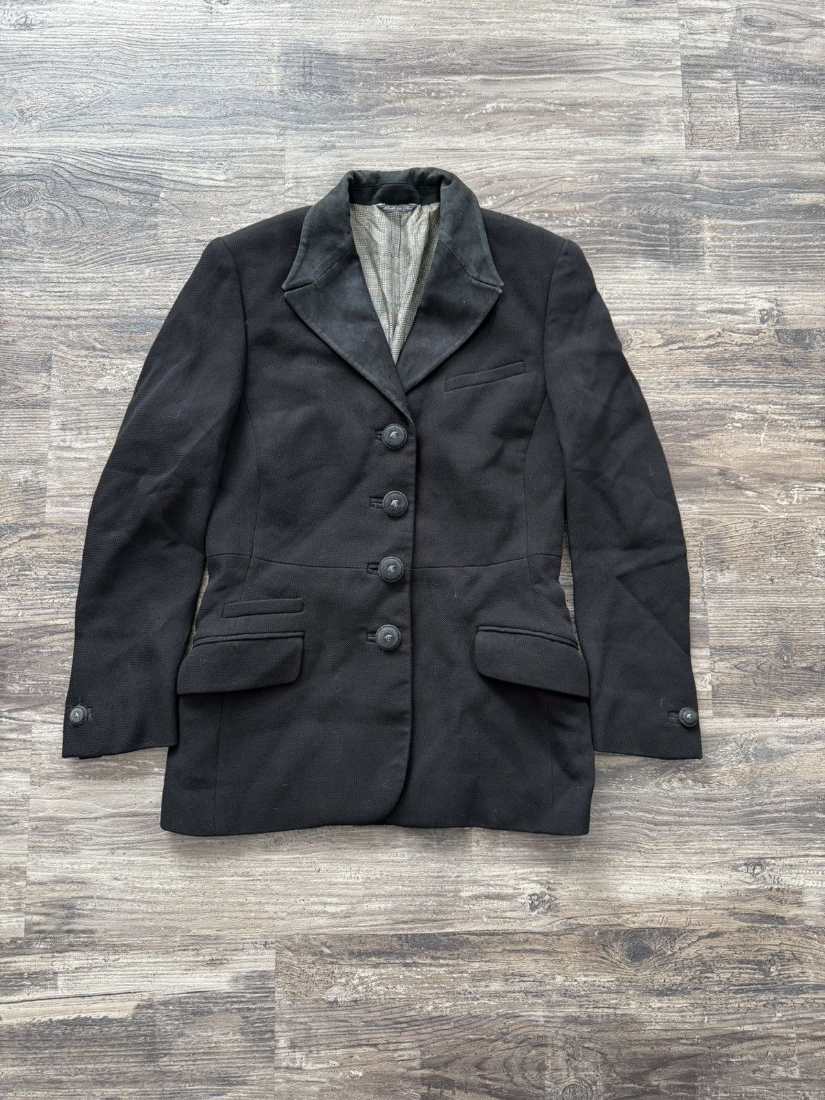 Versace Vintage Versace 4 buttons Blazer Size S / US 4 / IT 40 - 1 Thumbnail