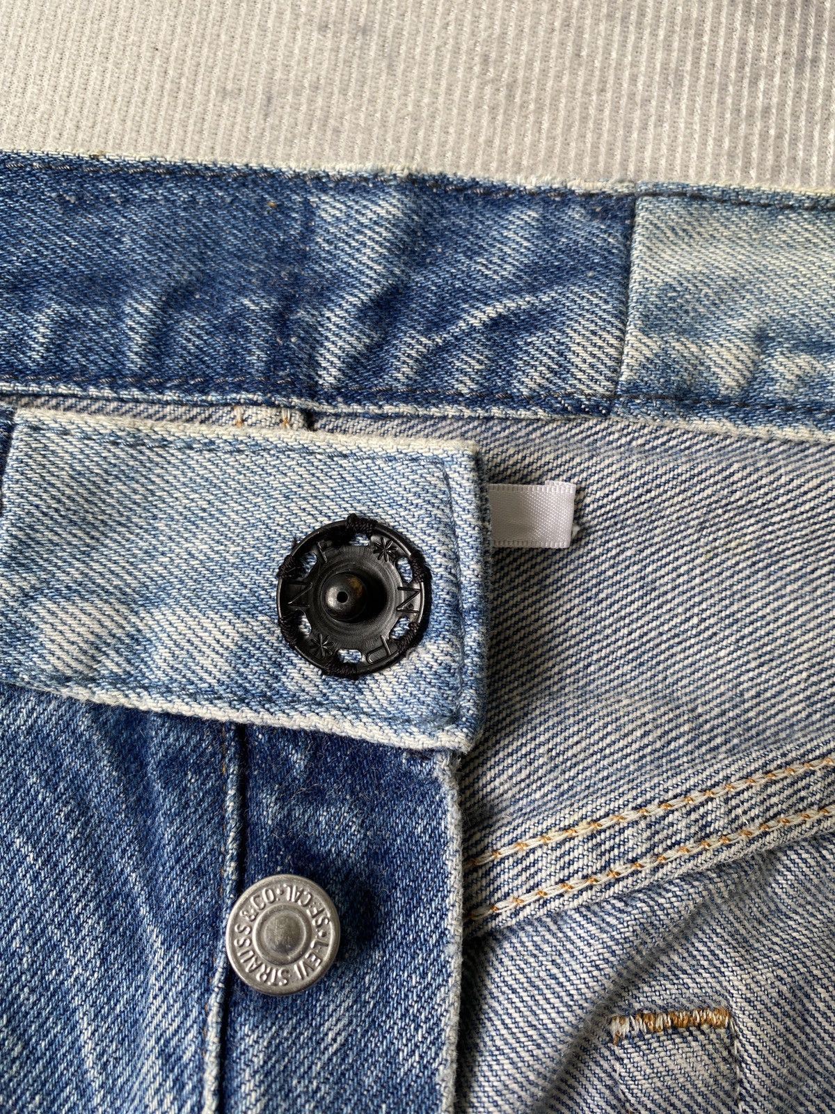 Levi's × Vintage 1990s - Levi’s 501 X The Garment Reconstruct Denim Size US 32 / EU 48 - 19 Thumbnail