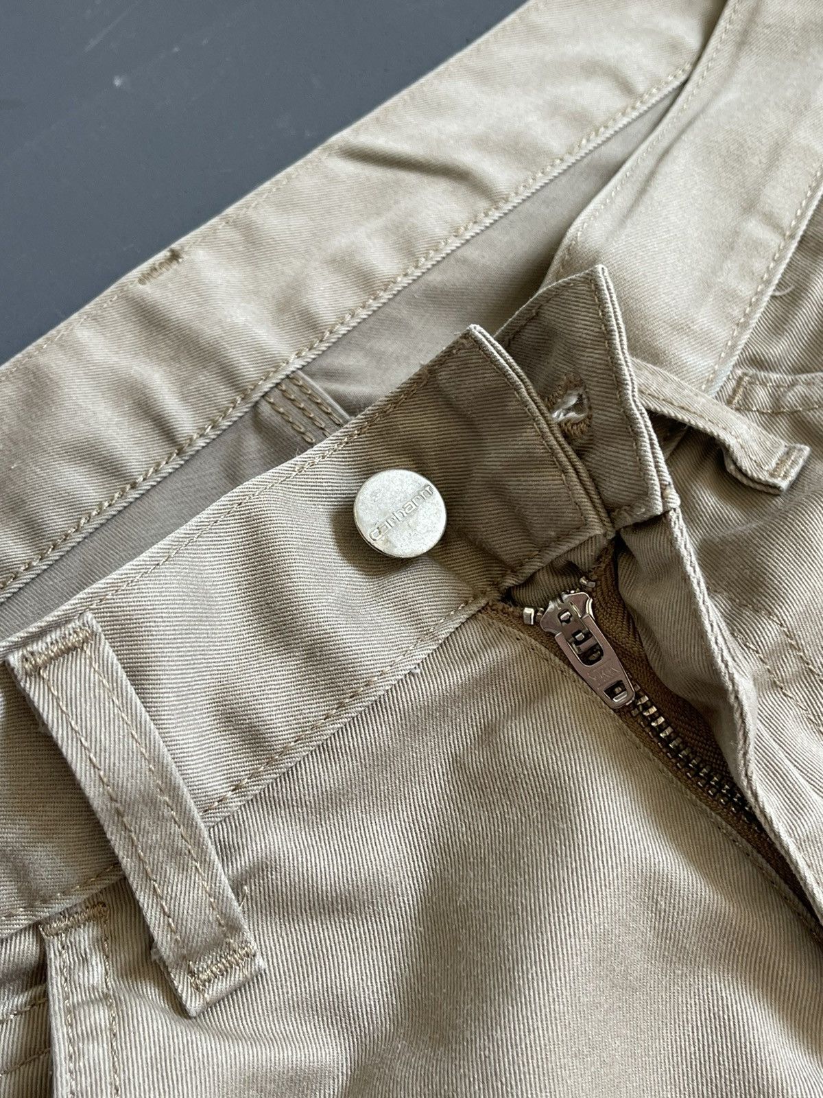 Carhartt Carhartt Beige Vintage Single Knee Skill Pants Pocket Logo Size US 32 / EU 48 - 5 Thumbnail