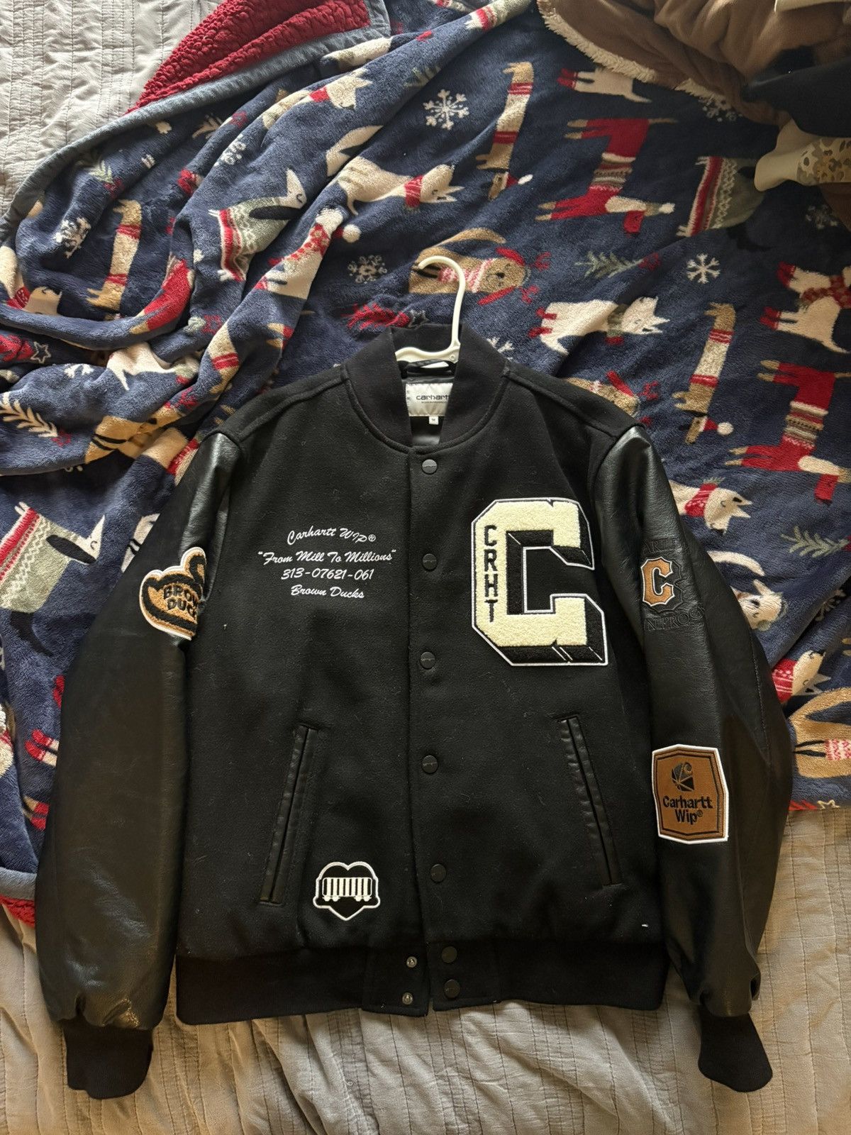 Carhartt × Streetwear × Stussy Stussy Zip Up Workwear Jacket