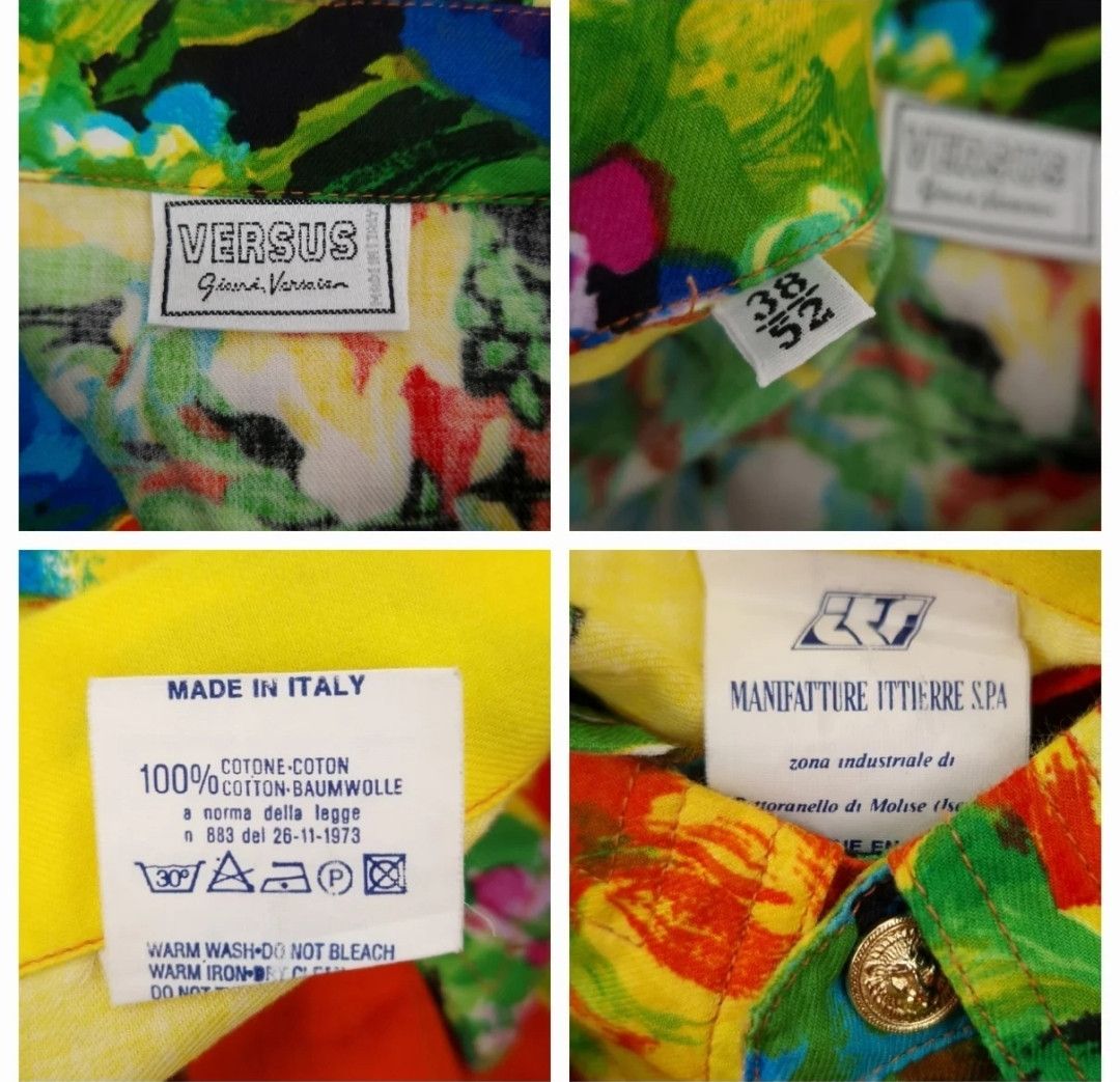 Versace Vintage Versace Shirt Size US L / EU 52-54 / 3 - 13 Thumbnail