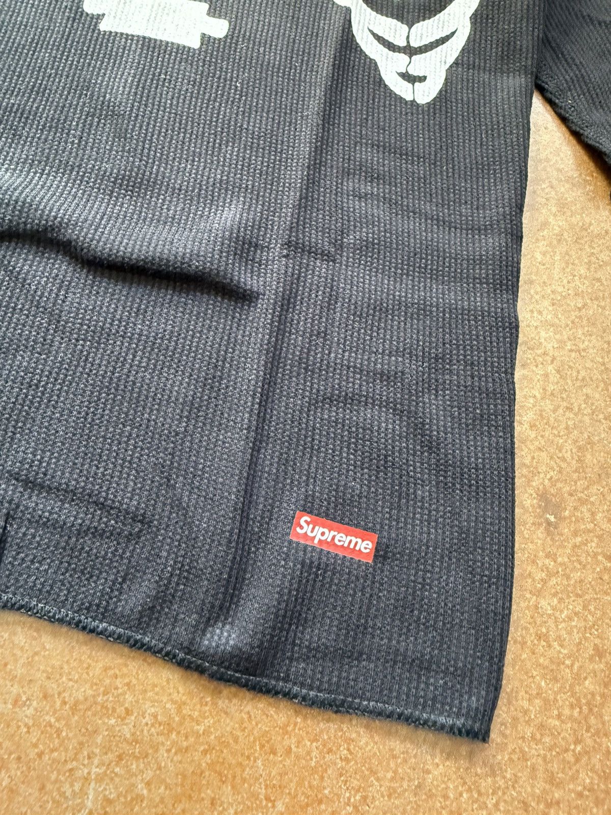 Hanes × Supreme Supreme x Hanes Bone Skeleton Thermal Black Medium Size US M / EU 48-50 / 2 - 3 Thumbnail