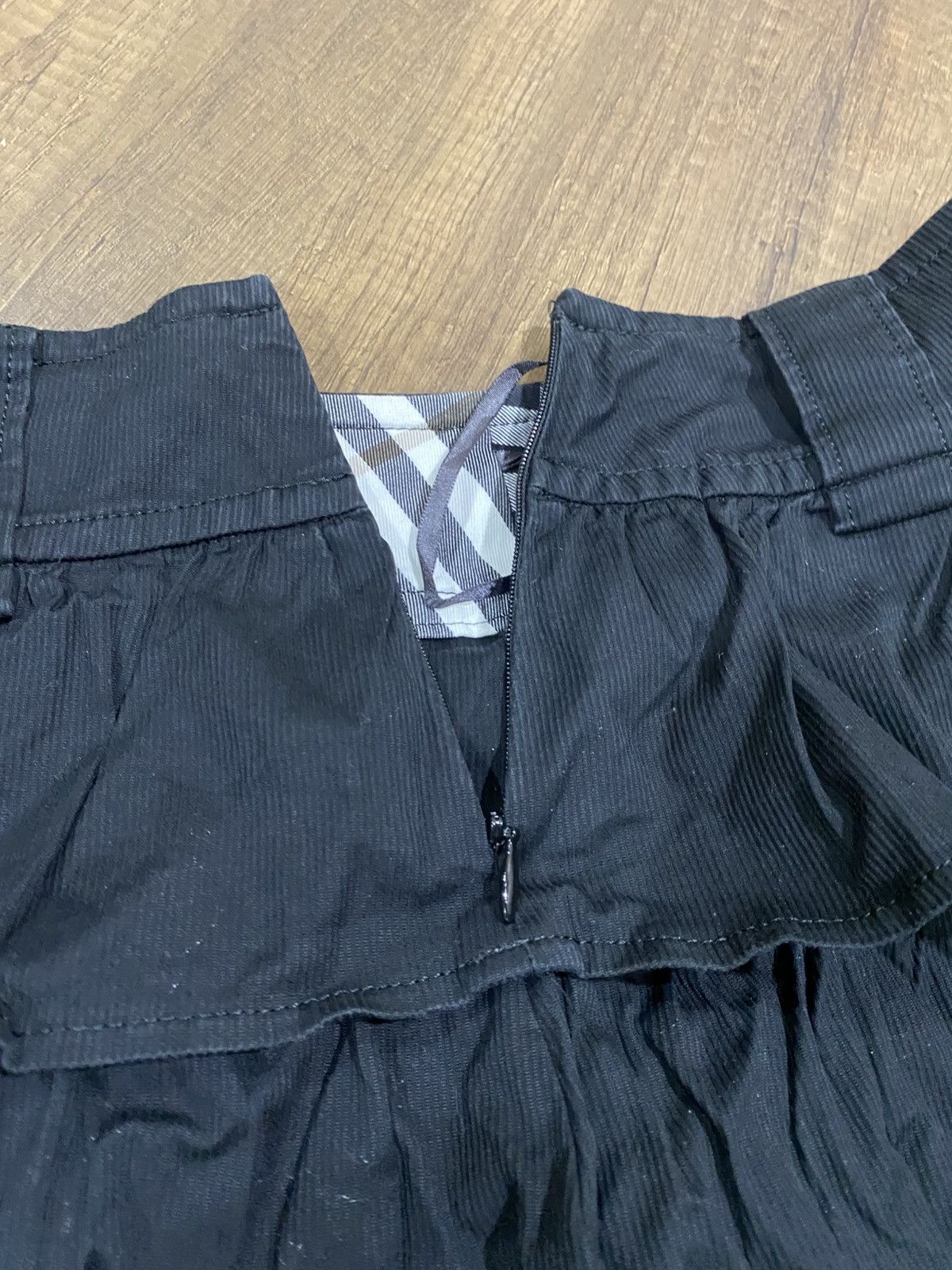 Burberry Burberry Blue Label Black Cotton Skirt Size 27" / US 4 / IT 40 - 12 Thumbnail