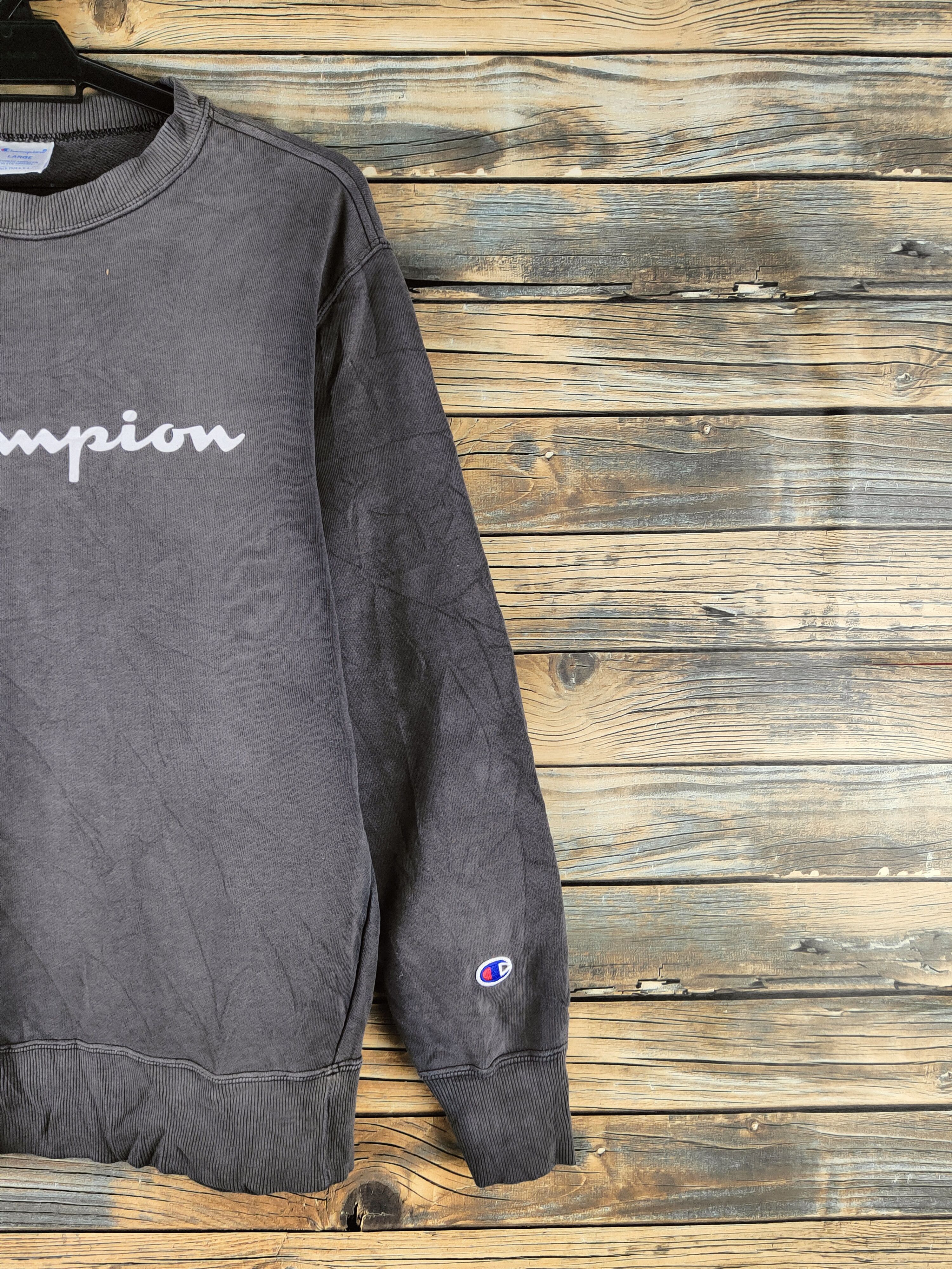 Champion Champion Dark Gray Super Faded Sweatshirts Size US L / EU 52-54 / 3 - 5 Thumbnail