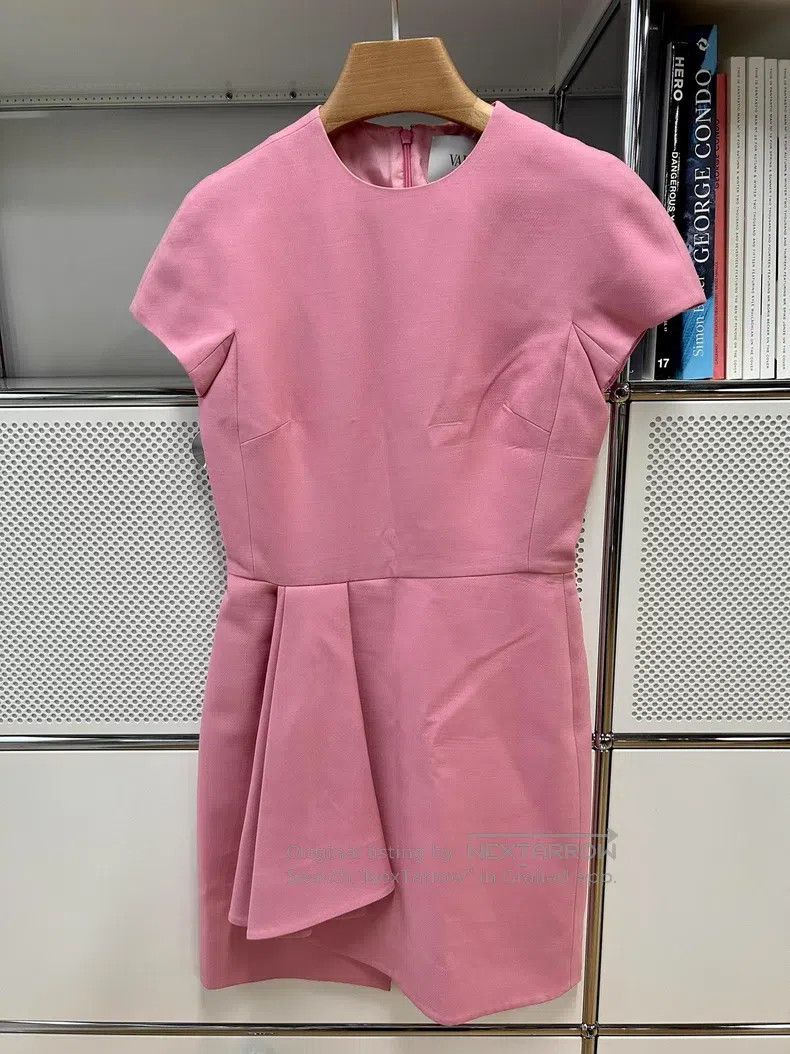 Valentino Valentino Pink wool dress Size S / US 4 / IT 40 - 2 Thumbnail