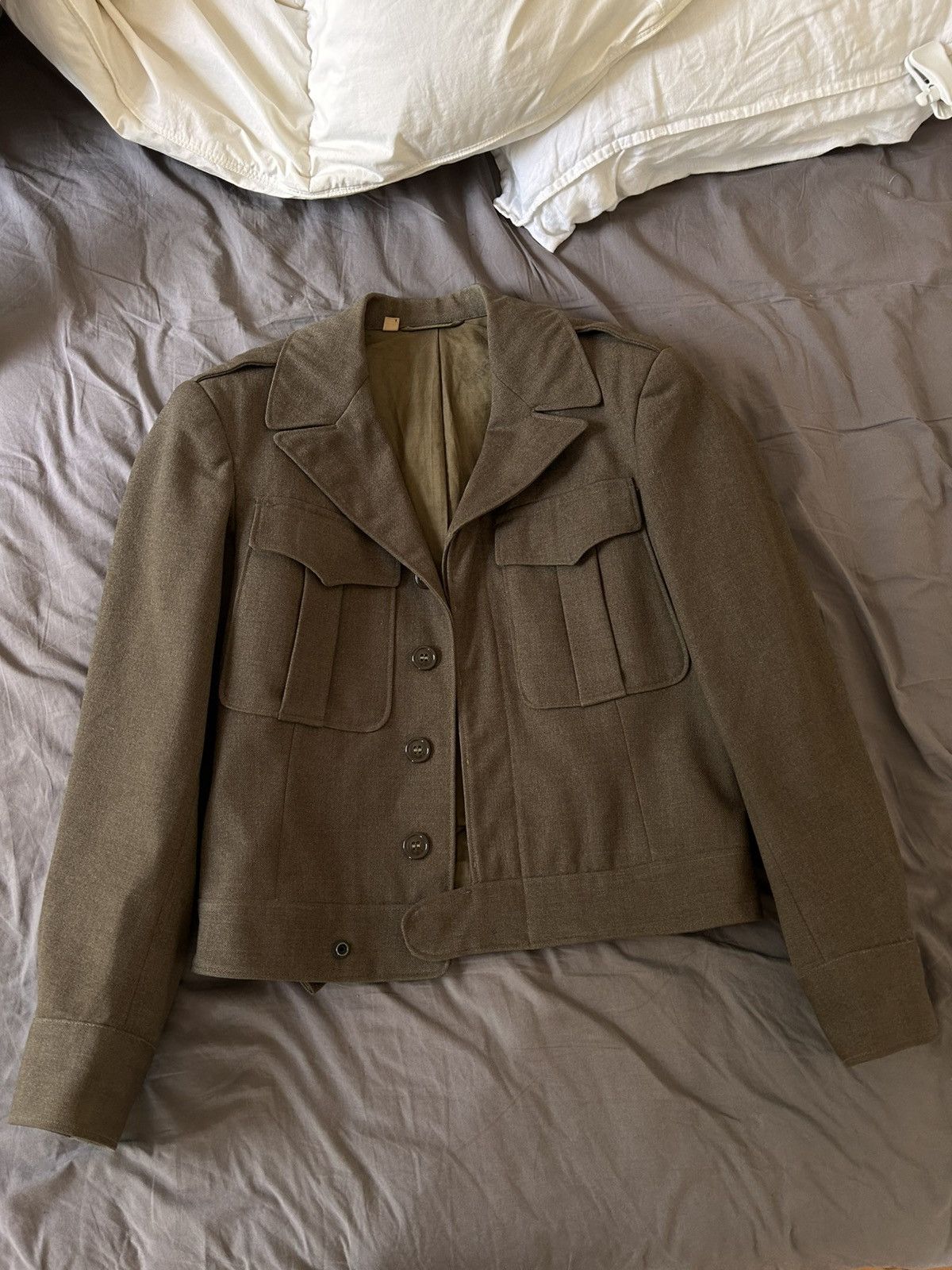 Vintage Vintage Military Jacket 1944 Size US XXS / EU 40 - 1 Thumbnail