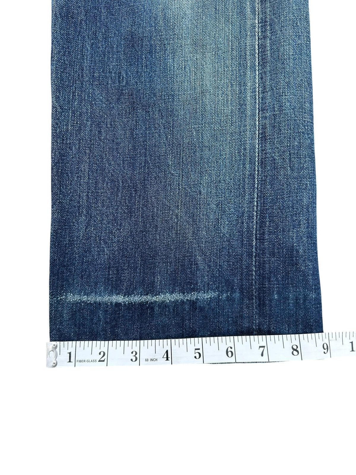 Kapital Thrashed Vintage Levis Big E Selvedge Denim Jeans Size US 32 / EU 48 - 25 Thumbnail