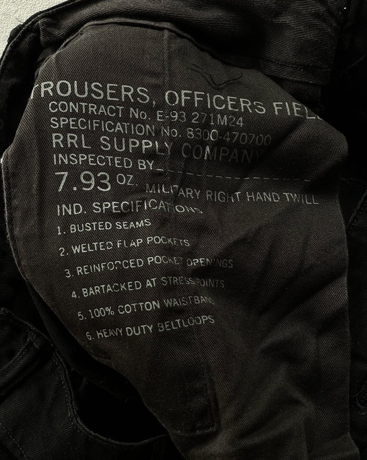 RRL Ralph Lauren RRL Chino Officers 29x30 Size US 30 / EU 46 - 8 Thumbnail