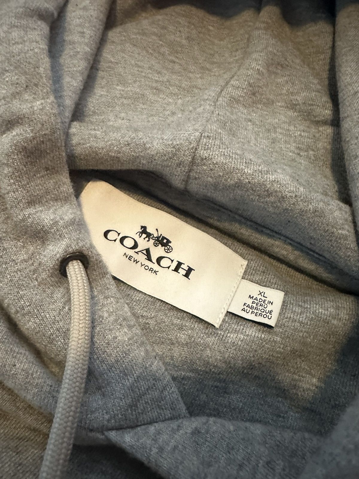 Coach Coach Logo Hoodie XL Size US XL / EU 56 / 4 - 3 Thumbnail