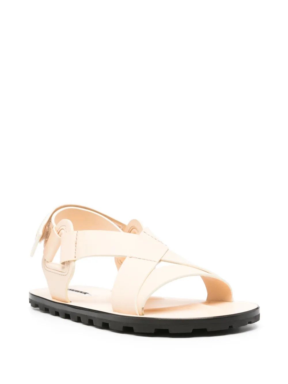 Jil Sander o1y1025 Sandals in Sand Size US 7 / IT 37 - 2 Thumbnail