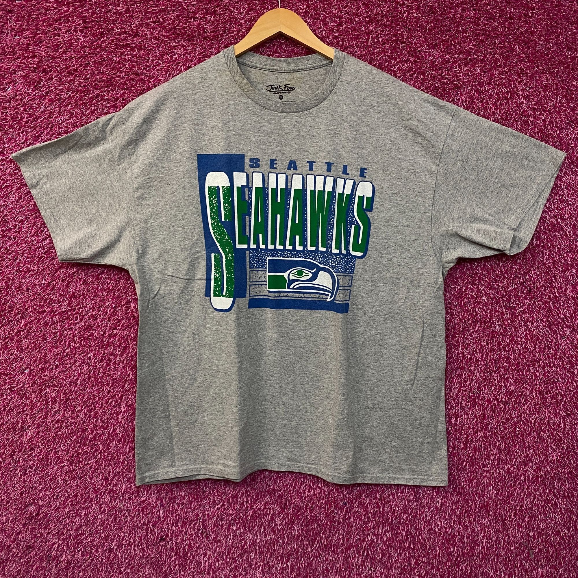Junk Food NFL Junk Food Seattle Seahawks Gray Tshirt Size XL Size US XL / EU 56 / 4 - 1 Thumbnail