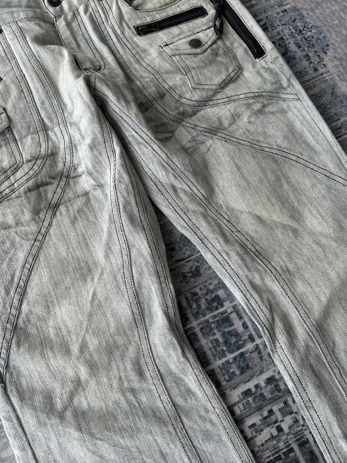 In The Attic In The Attic Flared Tactical Pants Size US 33 - 4 Thumbnail