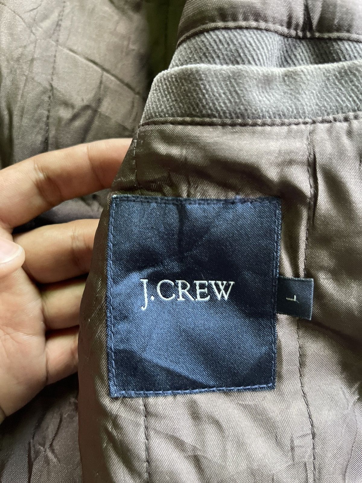 J.Crew Vintage J.Crew Faded Distressed Jacket Size US L / EU 52-54 / 3 - 3 Thumbnail