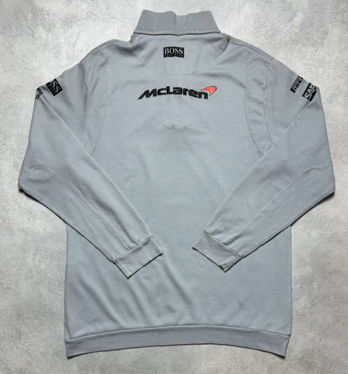Mercedes-Benz Mercedes Benz McLaren F1 Racing Team 1/4 Zip Sweater Size US XXL / EU 58 / 5 - 2 Thumbnail