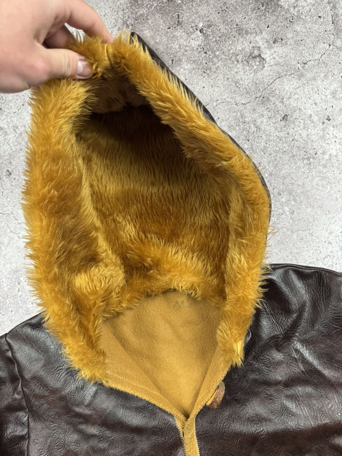 If Six Was Nine Japanese Brand Opium Leather Avant Garde FurJacket Coat Size US M / EU 48-50 / 2 - 4 Thumbnail