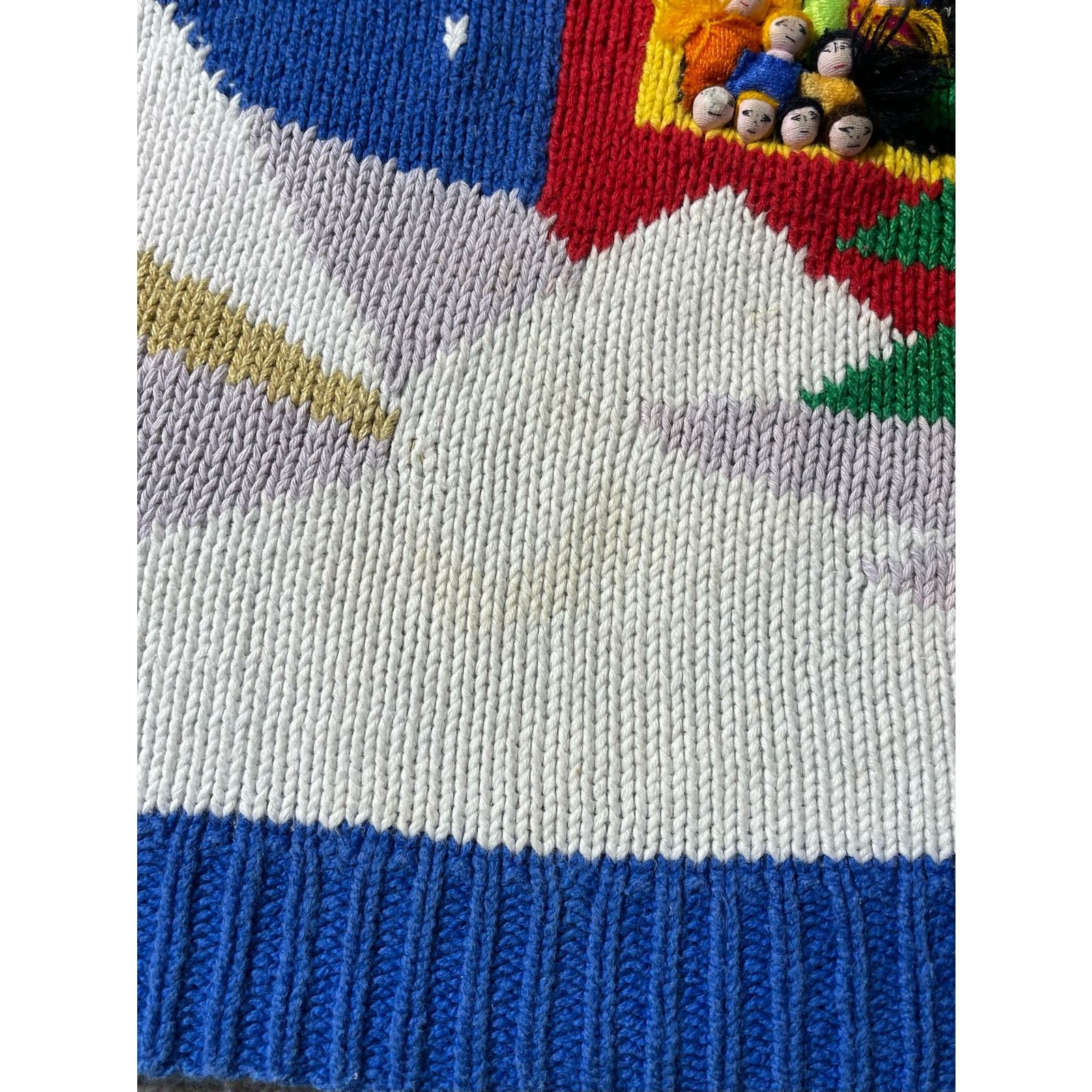 Other Raquel Handmade Ugly Sweater Womens M Christmas Grannycore Size M / US 6-8 / IT 42-44 - 7 Thumbnail