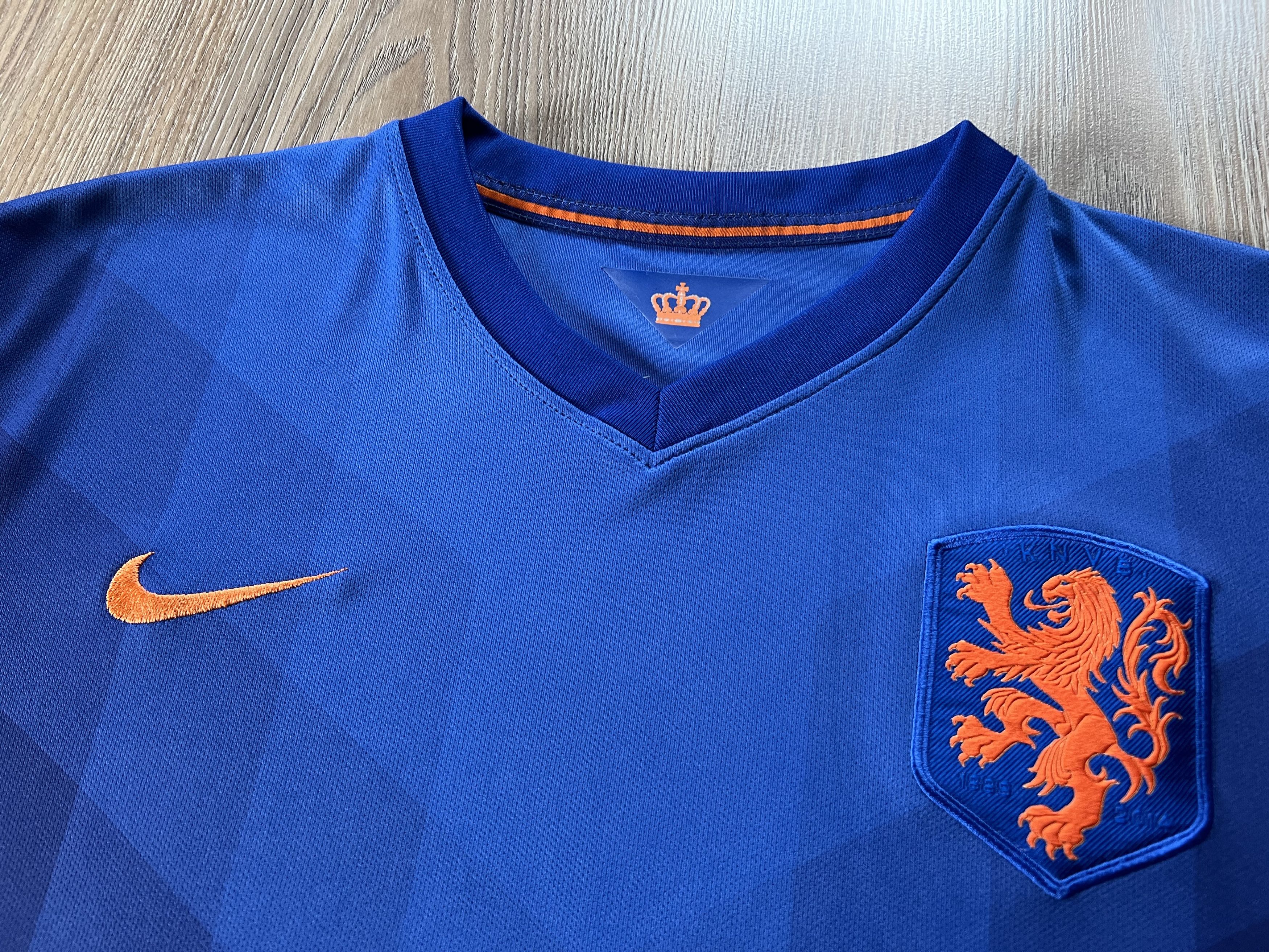 Nike Nike Netherlands Away Shirt 2014-2015 Size US XL / EU 56 / 4 - 7 Thumbnail