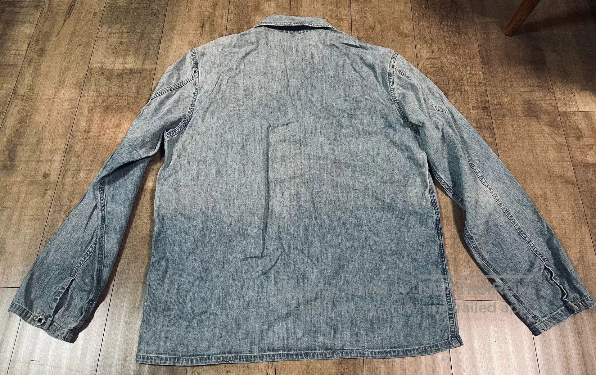 RRL Ralph Lauren RRL Vintage Washed Denim Jacket Shirt. Size US M / EU 48-50 / 2 - 5 Thumbnail