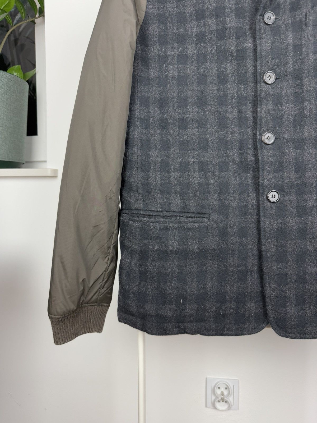 Allsaints × Vintage AllSaints B Bomber Jacket Sherpa Size US M / EU 48-50 / 2 - 5 Thumbnail