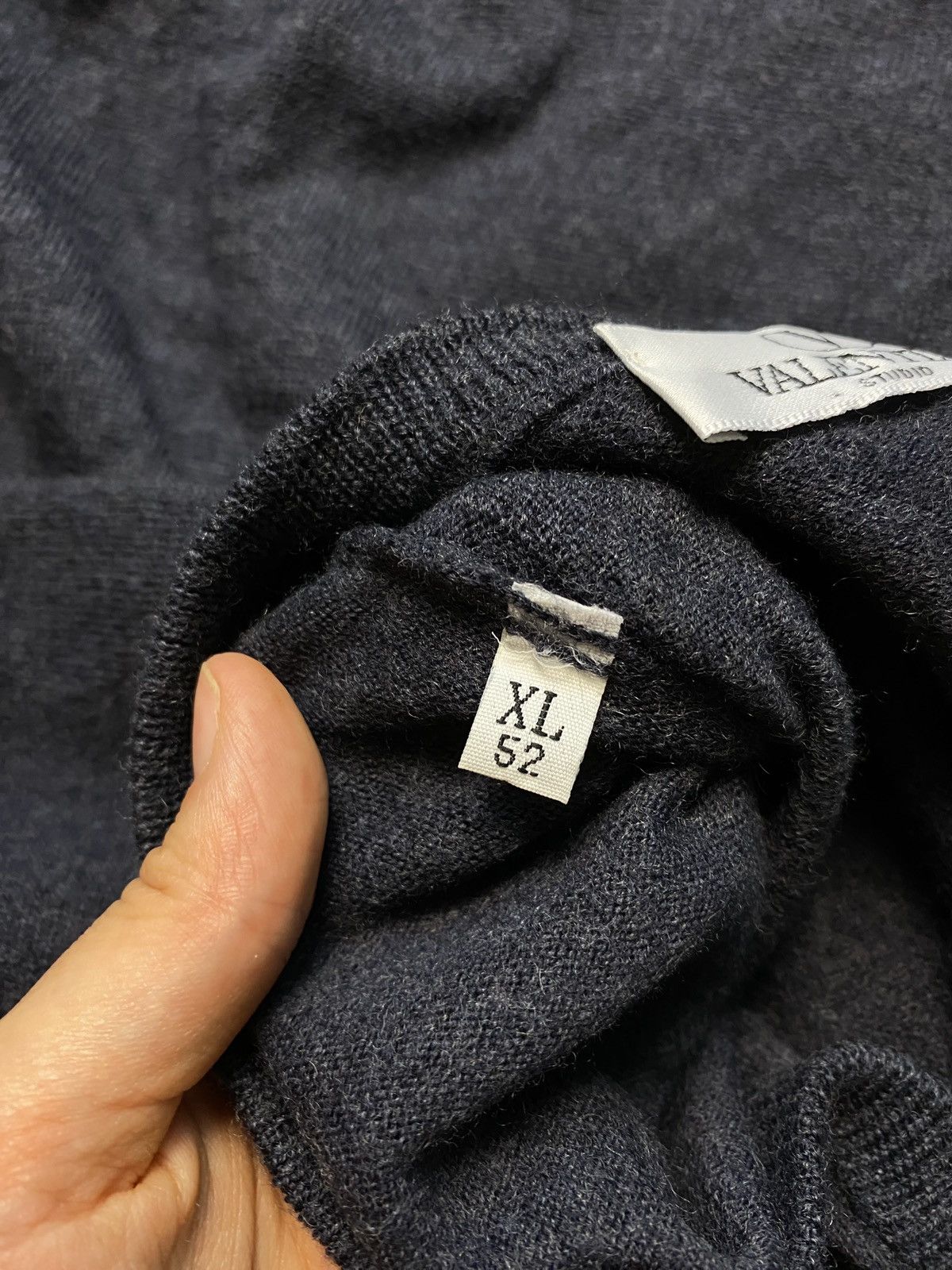 Valentino × Vintage Valentino studio wool lana merinos extrafine luxury premium Size XL / US 12-14 / IT 48-50 - 5 Thumbnail