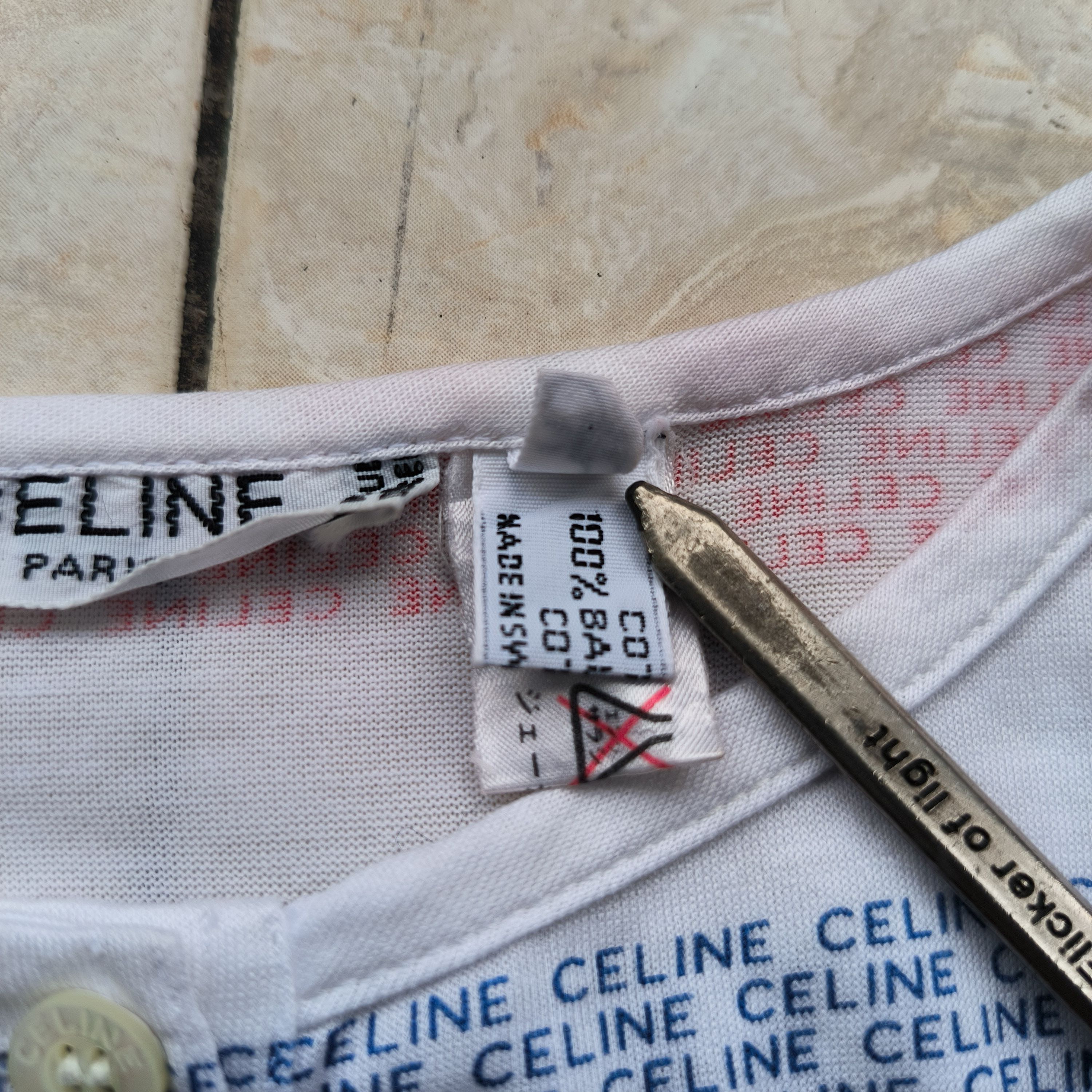 Celine Vintage 1980s CELINE Size M / US 6-8 / IT 42-44 - 4 Thumbnail