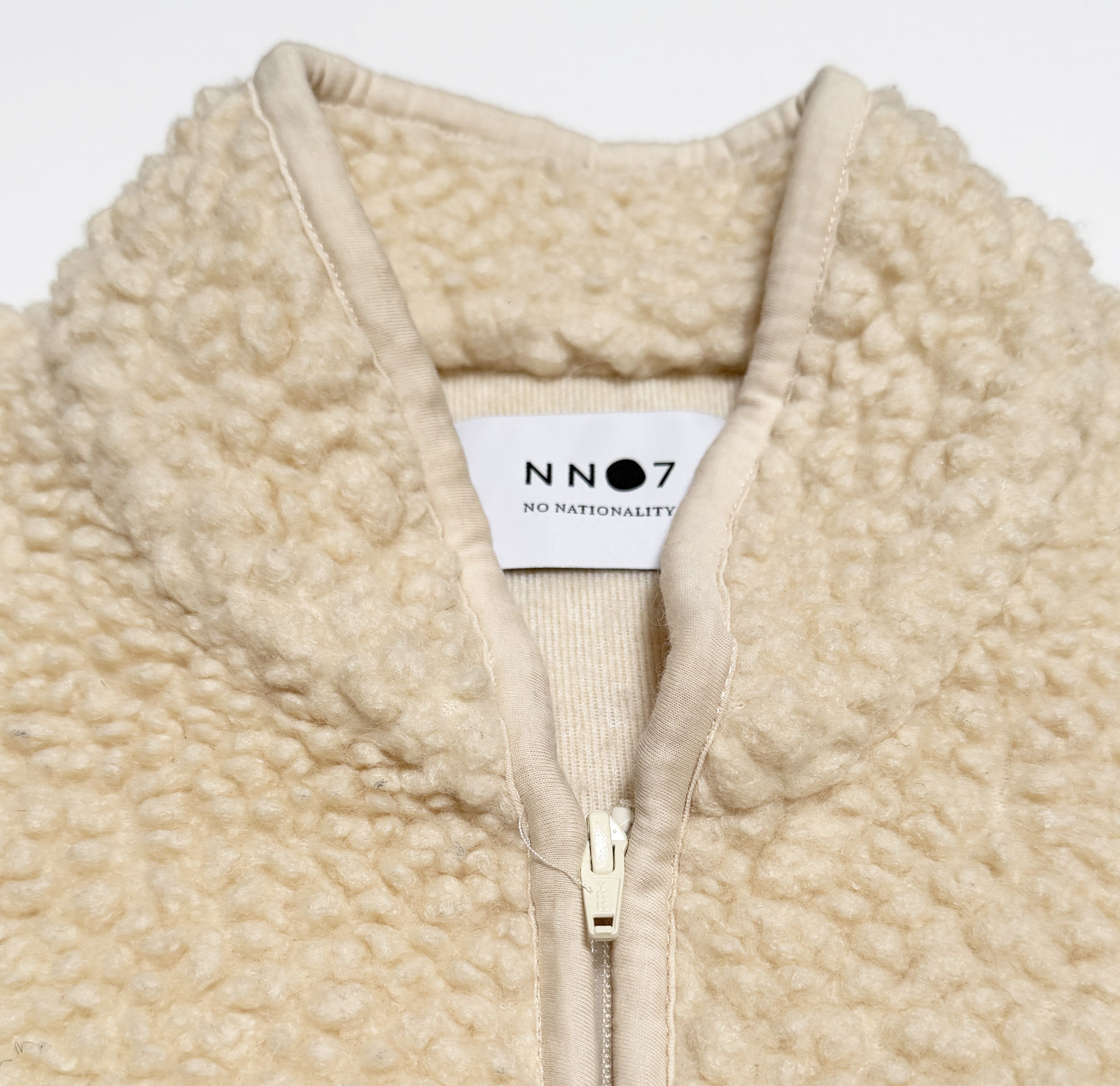 NN07 Morten 3443 Wool Sherpa Fleece Jacket Coat Size US XL / EU 56 / 4 - 8 Thumbnail