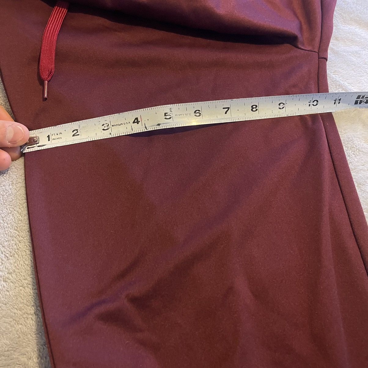 Coca Cola Coca Cola Sweatpants Women Medium Burgundy Wide-Leg Workout Size 31" - 12 Thumbnail