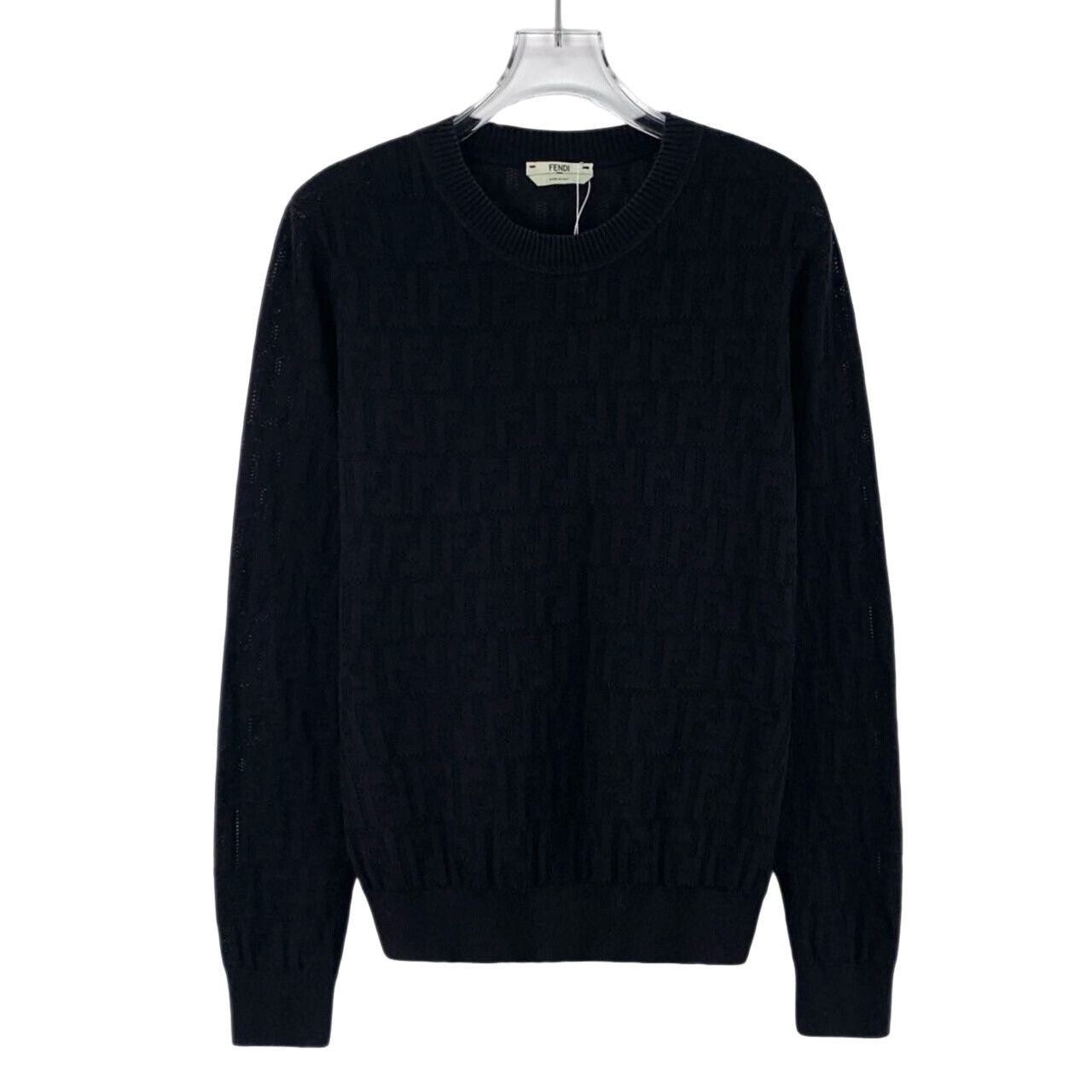 Fendi Fendi Monogram Crewneck Sweater Size M Size US M / EU 48-50 / 2 - 1 Thumbnail