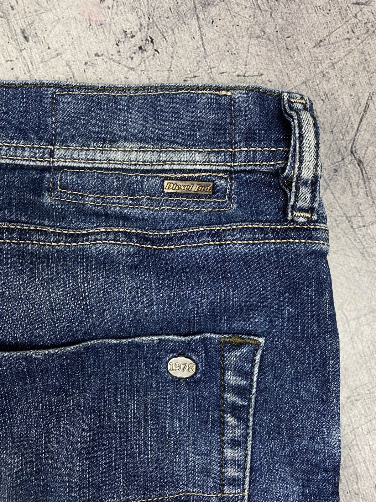 Diesel Diesel Tepphar Denim Jeans Mid Blue Size 34 Size US 34 / EU 50 - 6 Thumbnail