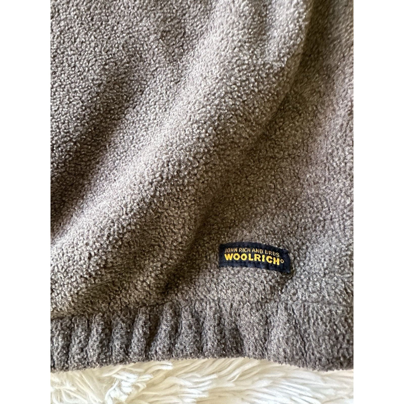 Woolrich Woolen Mills Woolrich Men’s Fleece Vest Charcoal Gray Vintage Y2K L Size US L / EU 52-54 / 3 - 3 Thumbnail