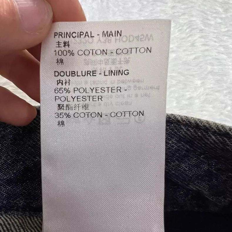 Louis Vuitton Louis Vuitton Vintage Blue Patchwork Denim Pants-2507 Size US 29 - 3 Thumbnail