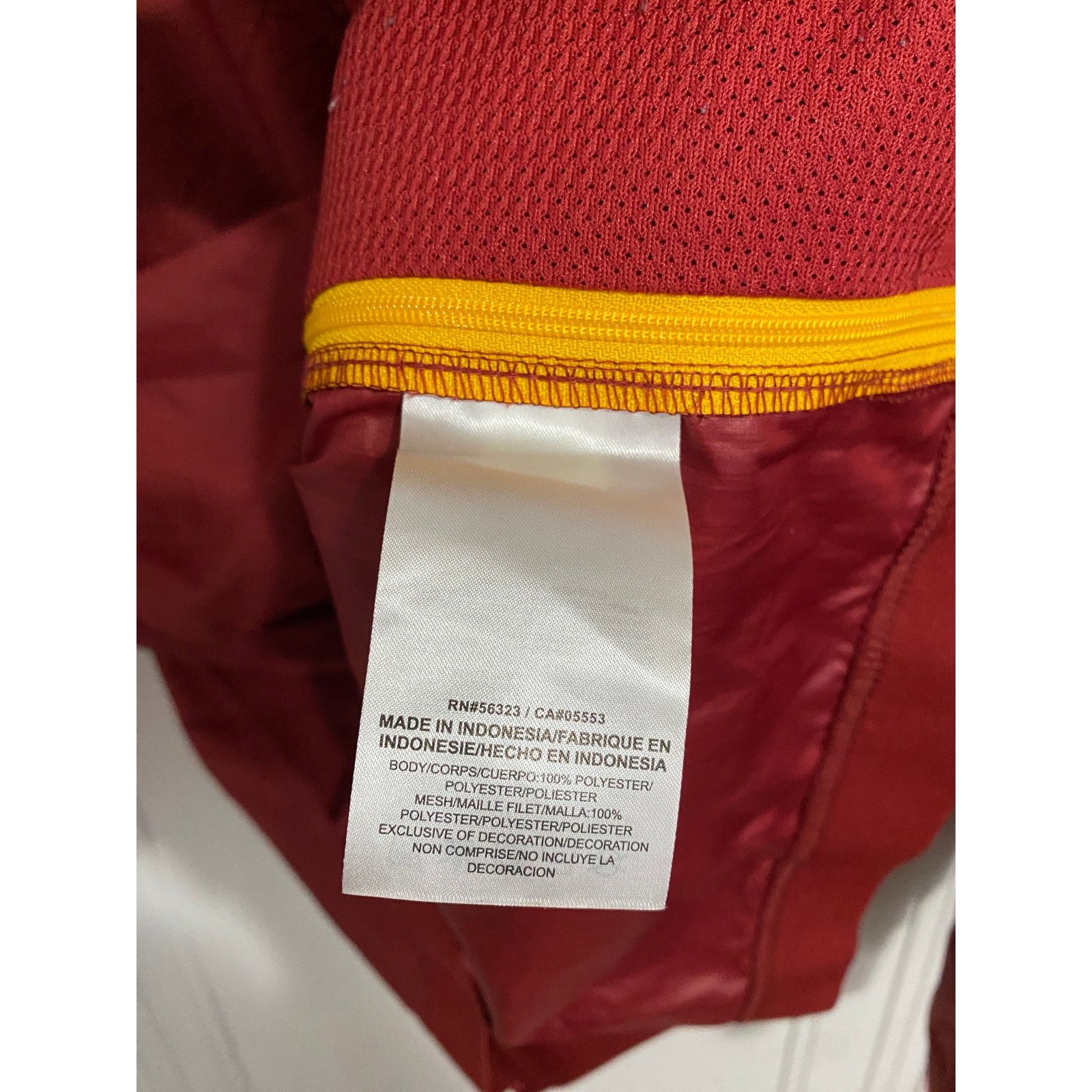 Nike Iowa State Cyclones Red Nike 1/2-Zip Windbreaker Size XL Size US XL / EU 56 / 4 - 4 Thumbnail