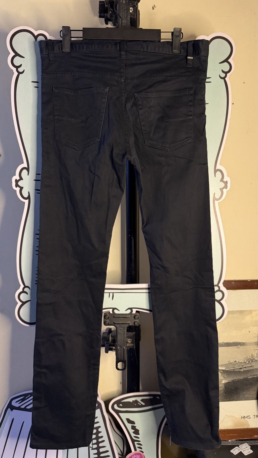 Christian Dior Monsieur Dior Homme 09AW Skinny Jeans with Hem zipper Size US 31 - 6 Thumbnail