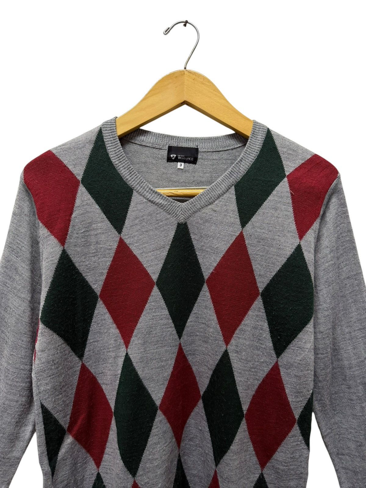 Aran Isles Knitwear Vintage The Shop Tkmixpice V-neck Knitwear Sweater Jumper Size US M / EU 48-50 / 2 - 4 Thumbnail