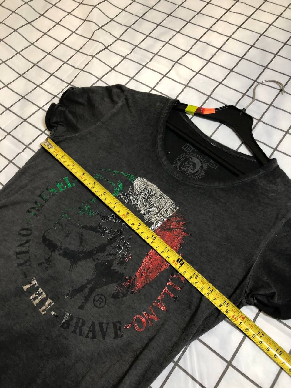 Diesel Vintage Diesel Big Print T-shirt Y2K Hype Streetwear Size US XS / EU 42 / 0 - 7 Thumbnail